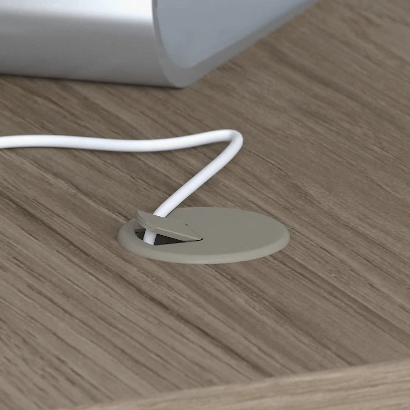 72W Desk with Hutch and Drawers