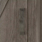 Tall 5 Shelf Bookcase with Doors