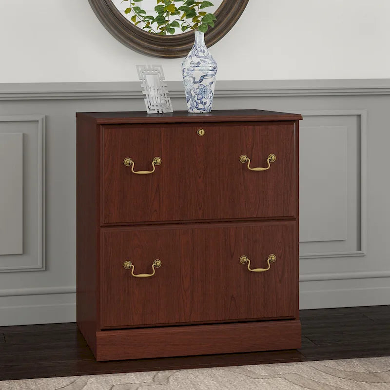  Saratoga al File Cabinet in Harvest Cherry