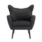 Fauteuil club à dossier haut