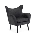 Fauteuil club à dossier haut