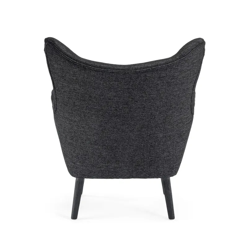 Fauteuil club à dossier haut