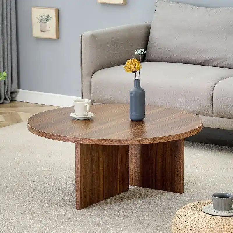 Versatile MDF Round Coffee Table