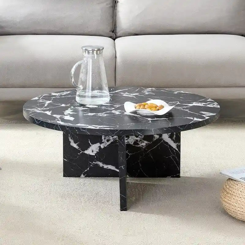 Versatile MDF Round Coffee Table