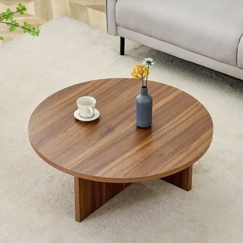 Versatile MDF Round Coffee Table