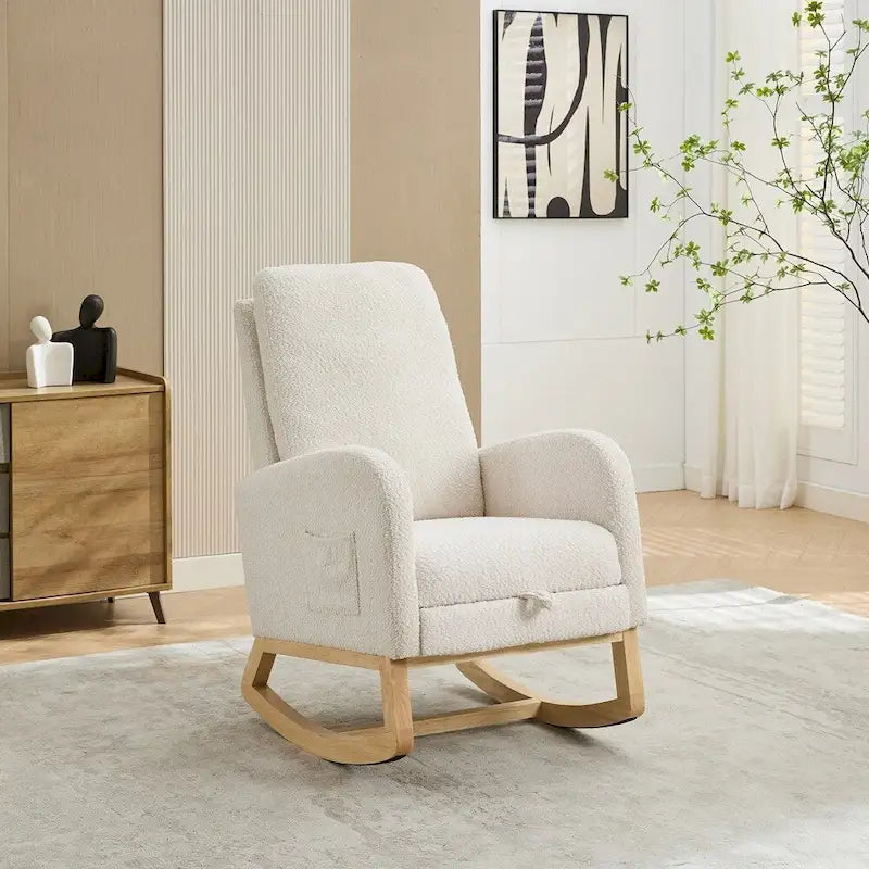 25.4W Rocking Chair for Nursery