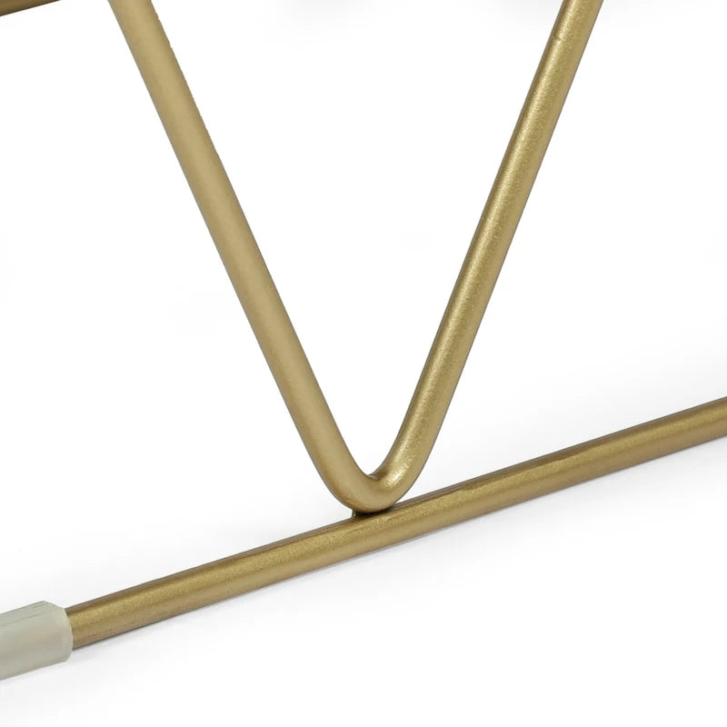 Modern Glam Handcrafted Marble Top Coffee Table - 37.00 L x 19.00 W x 18.00 H