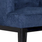 Fabric or Faux Leather Tufted Accent Chair