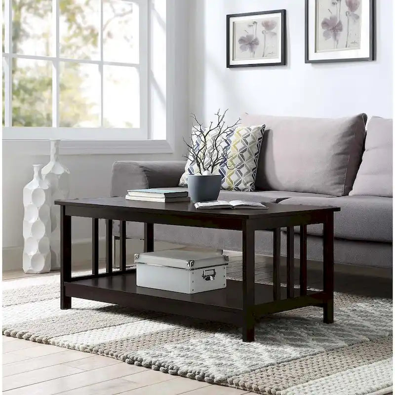 Coffee Table with Shelf