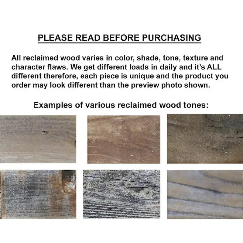 60 Natural A-Frame Console Table