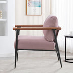 Fauteuil simple et confortable rembourré pour salon