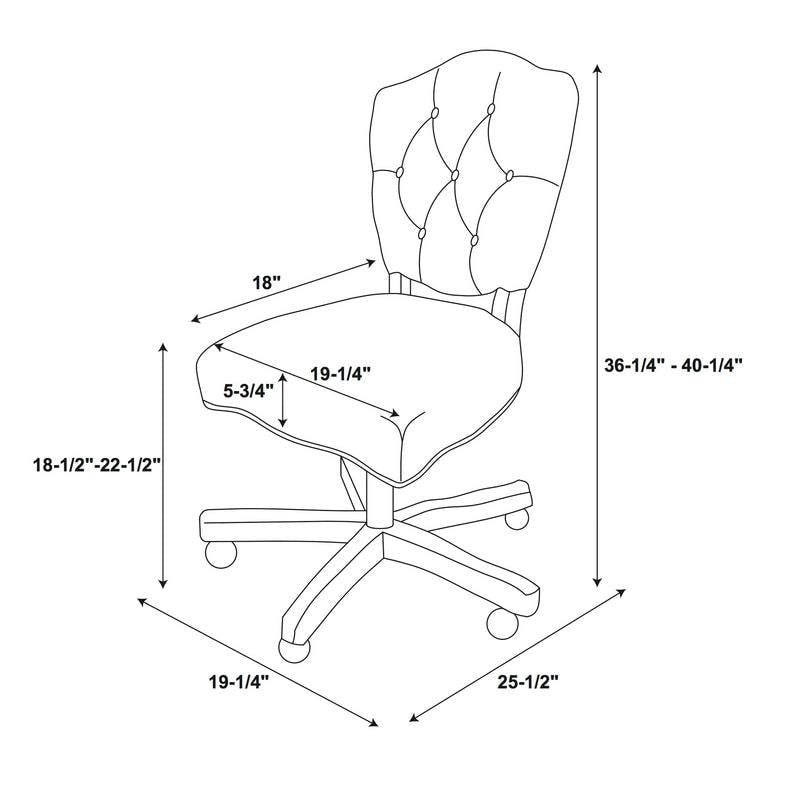 Chaise de bureau ergonomique