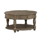 Table basse ronde Weathered Bisque