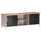  TV Stand 47.2x11.8x15.7 Rough Mango Wood
