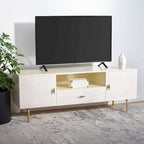 Meuble TV multimédia - 54 L x 15,7 P x 19,7 H - 54Lx16Px20H