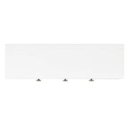 Meuble TV multimédia - 54 L x 15,7 P x 19,7 H - 54Lx16Px20H