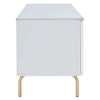 Meuble TV multimédia - 54 L x 15,7 P x 19,7 H - 54Lx16Px20H