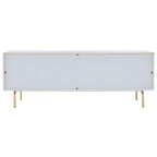 Meuble TV multimédia - 54 L x 15,7 P x 19,7 H - 54Lx16Px20H