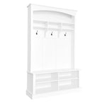 Hall Tree with Bench and Shoe Storage