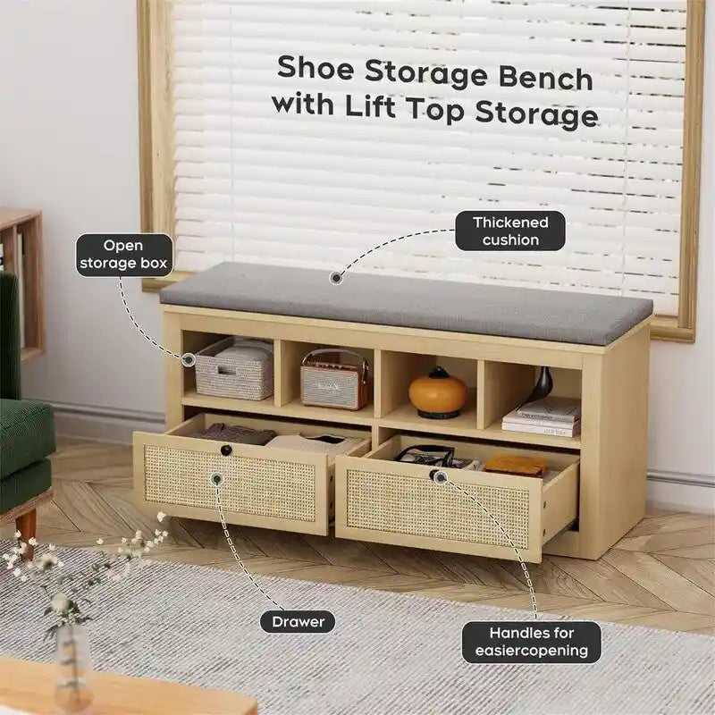 Shoe Storage Bench