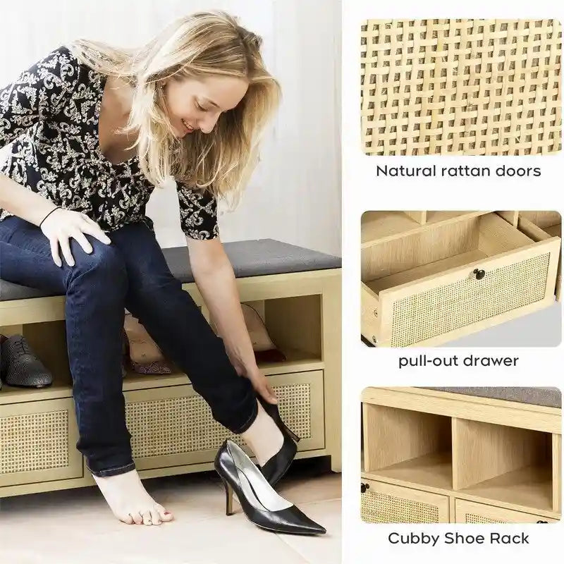 Shoe Storage Bench