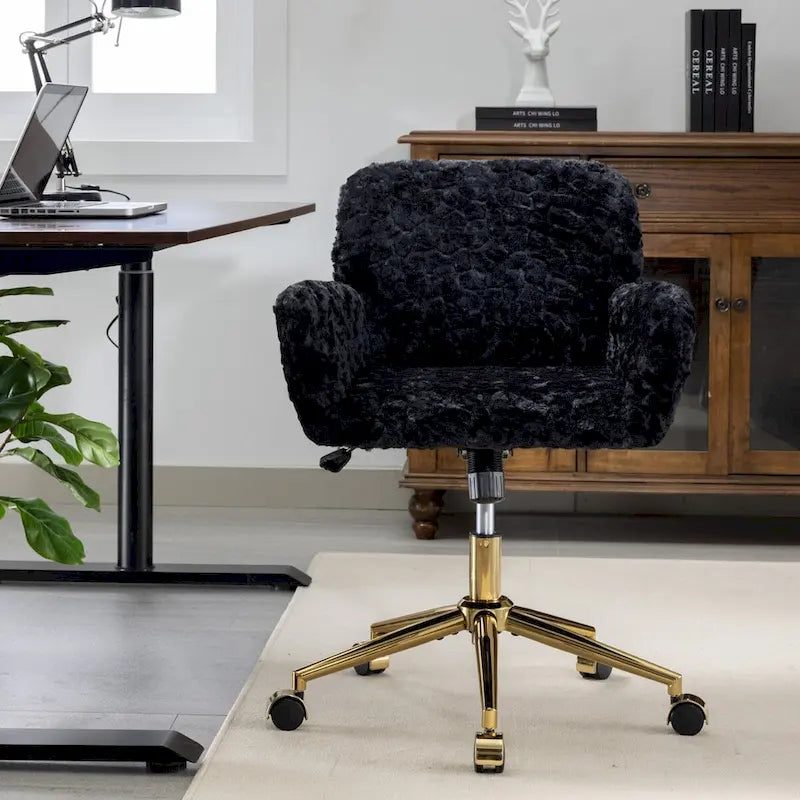 Adjustable Swivel Office Chairs, Vanity Chairs.