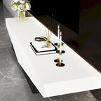 Black&White color scheme TV Cabinet,Entertainment center with 2Drawers - 78.7W