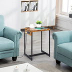 Tables de chevet (lot de 2) avec station de charge