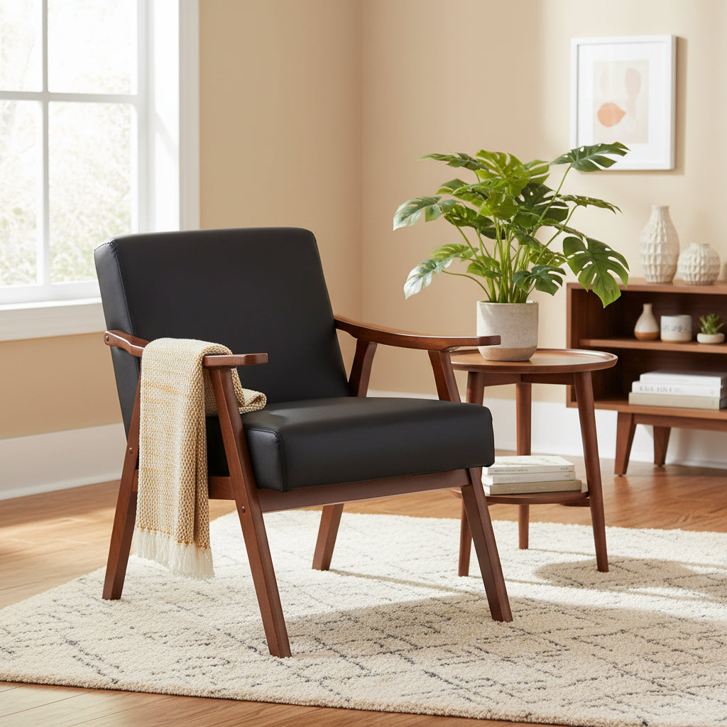 Mid-Century Modern Chair, Living Room Chair