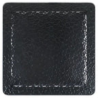 Table d'appoint à plateau en verre - 22larg.x22prof.x21haut.