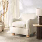  Couture Dyanna Boucle Accent Chair - 33Wx35Dx30H